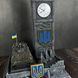 Підставка з годинником БТР-82А, подарунковий сувенір для військового з місцем під шеврон 11409 фото 2