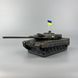 Подарунковий патріотичний сувенір ручної роботи, статуетка з гіпсу танка Leopard 2A6 10540 фото 1