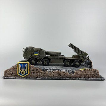 Статуетка ручної роботи "RM-70 Vampire" з гіпсу, колекційна підставка на подарунок військовому 11742 фото